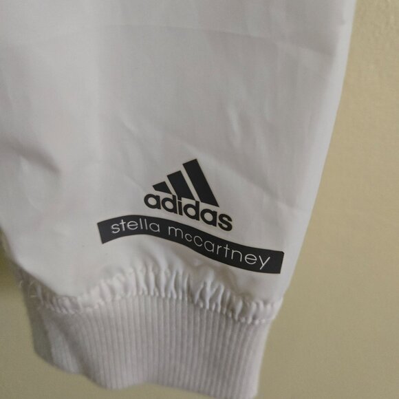 Stella Mccartney x Adidas White Mesh Bomber Jacket Designer Size XS - Picture 6 of 10